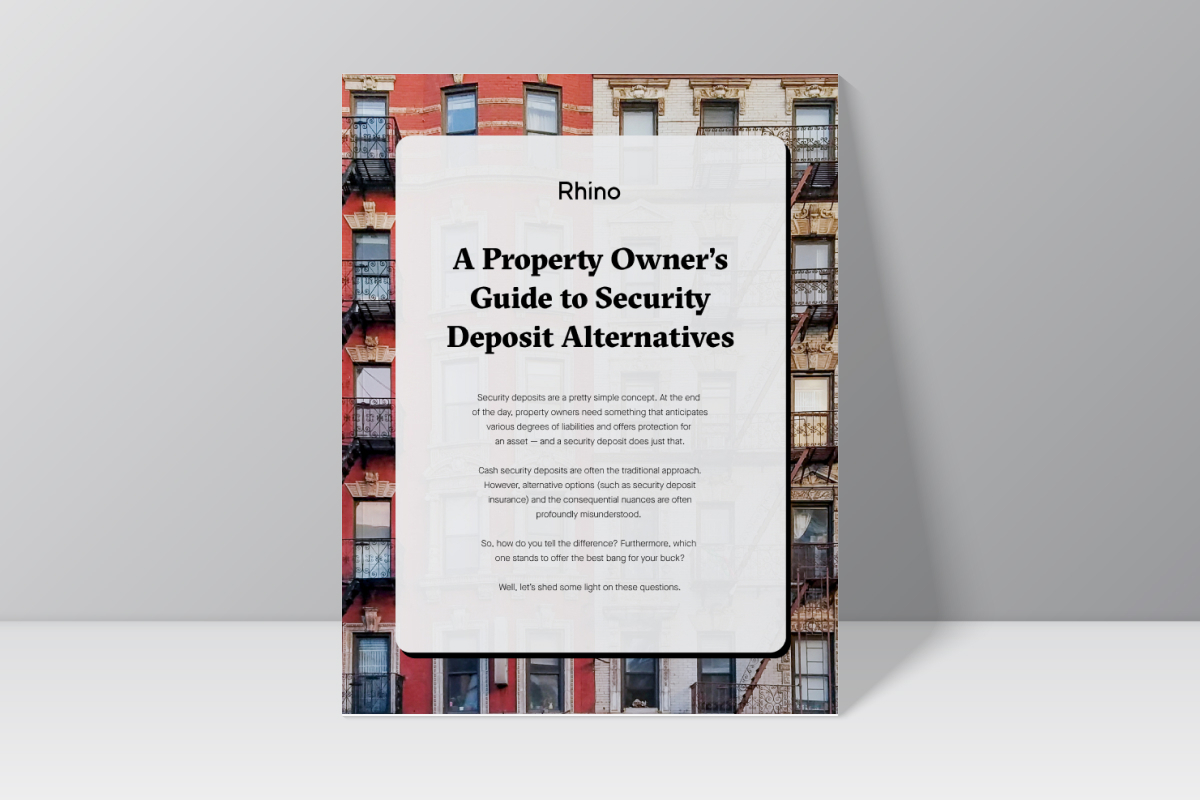 A Property Owners Guide to Security Deposit Alternatives